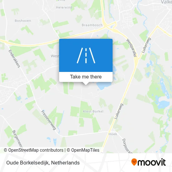 Oude Borkelsedijk map