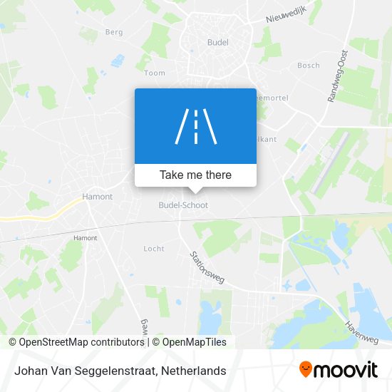 Johan Van Seggelenstraat map