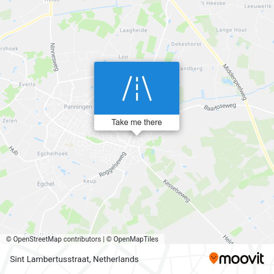 Sint Lambertusstraat map