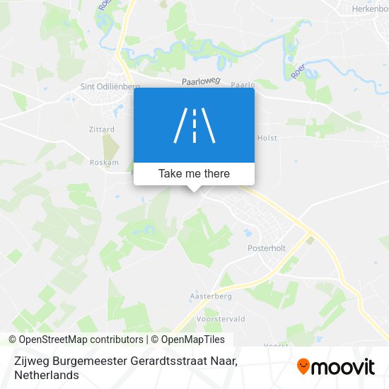 Zijweg Burgemeester Gerardtsstraat Naar map