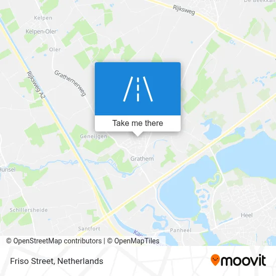 Frisostraat map