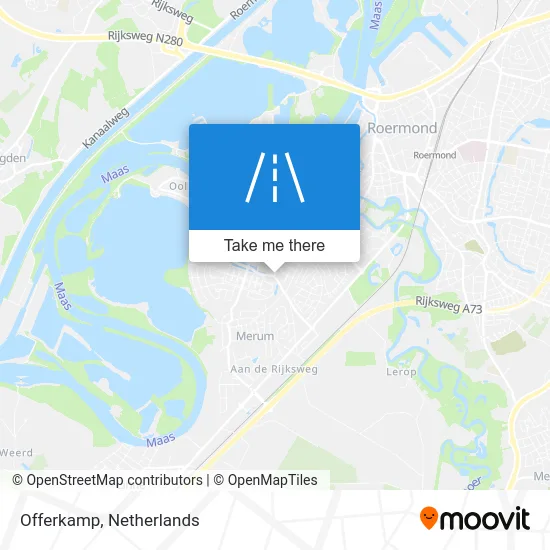 Offerkamp map