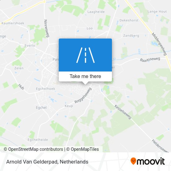 Arnold Van Gelderpad map