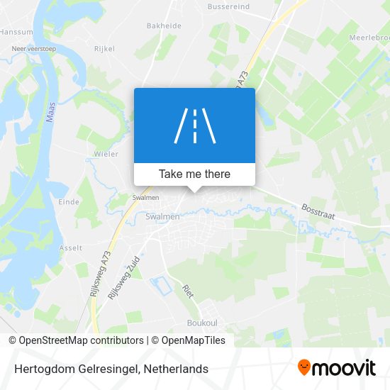 Hertogdom Gelresingel map