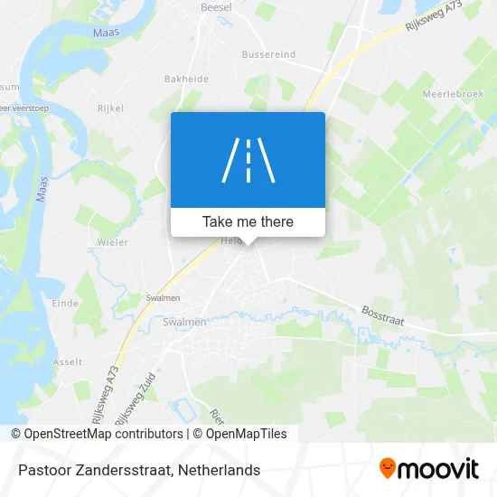 Pastoor Zandersstraat map