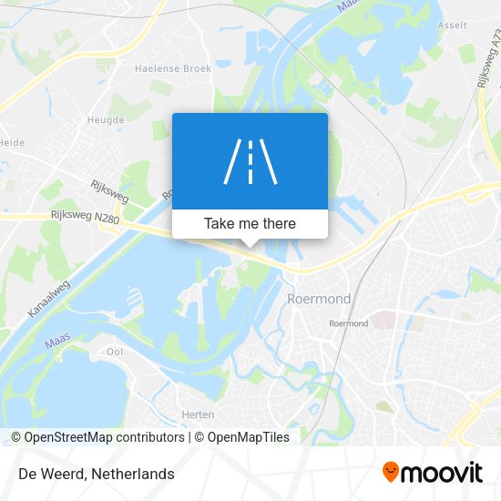 De Weerd map