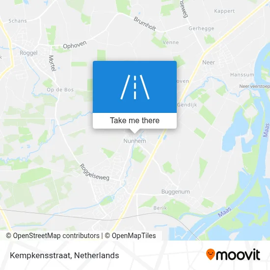 Kempkensstraat map