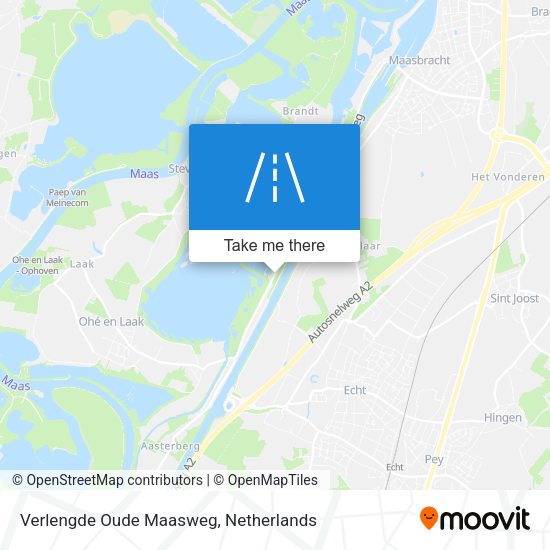 Verlengde Oude Maasweg map