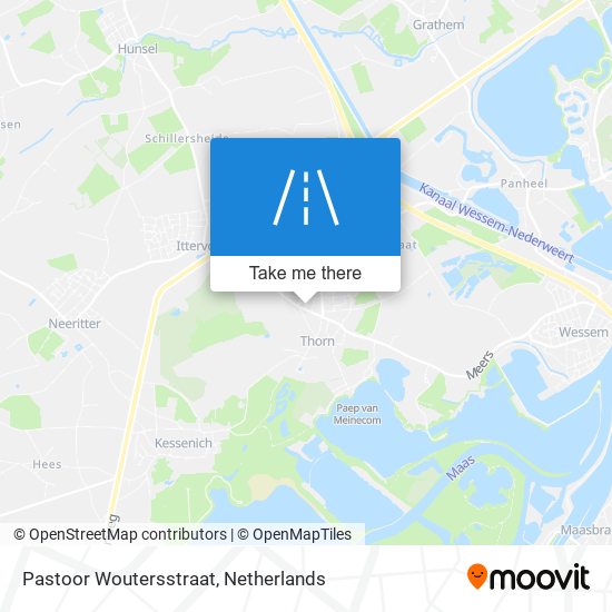 Pastoor Woutersstraat map
