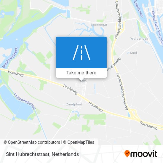 Sint Hubrechtstraat map