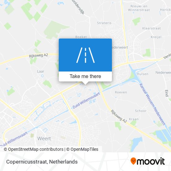 Copernicusstraat map