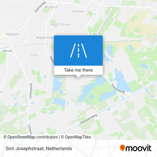 Sint Josephstraat map