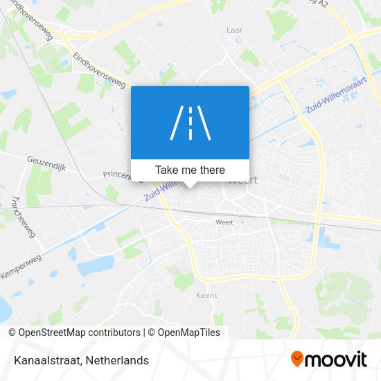 Kanaalstraat map