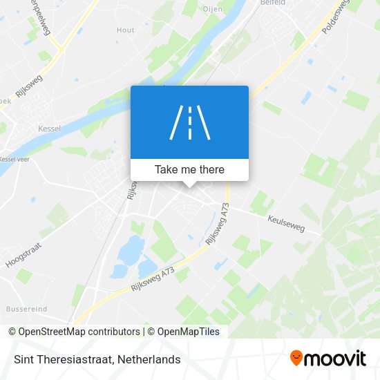 Sint Theresiastraat map