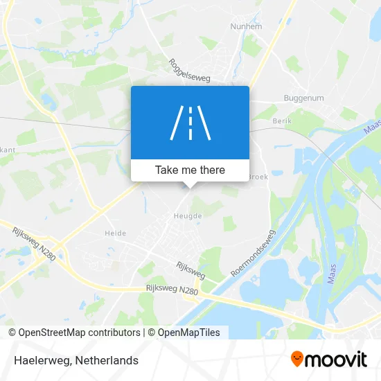Haelerweg map