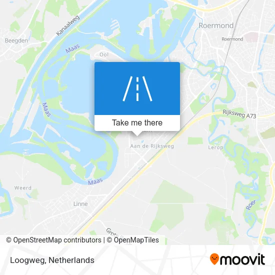 Loogweg map