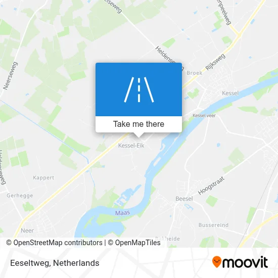 Eeseltweg map