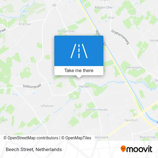Beukenstraat map