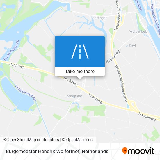 Burgemeester Hendrik Wolferthof map
