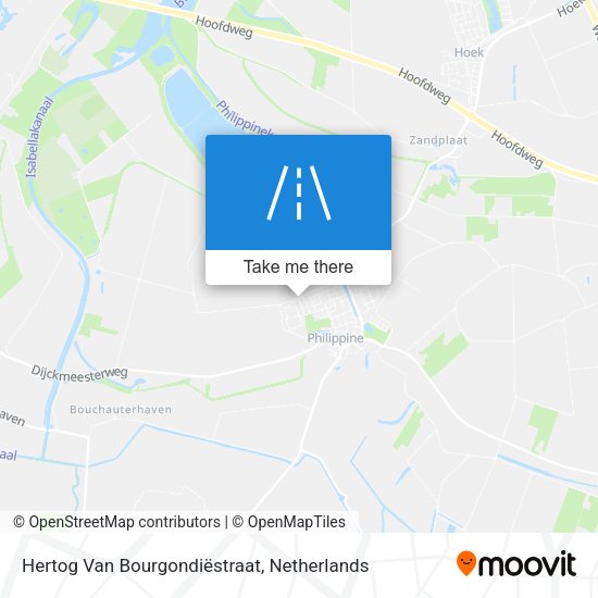 Hertog Van Bourgondiëstraat map