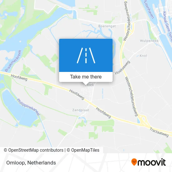 Omloop map