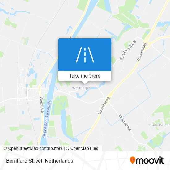 Bernhardstraat map