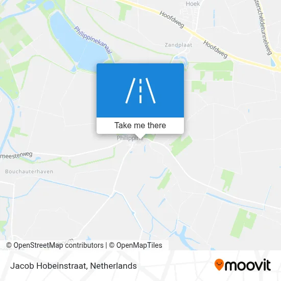 Jacob Hobeinstraat map