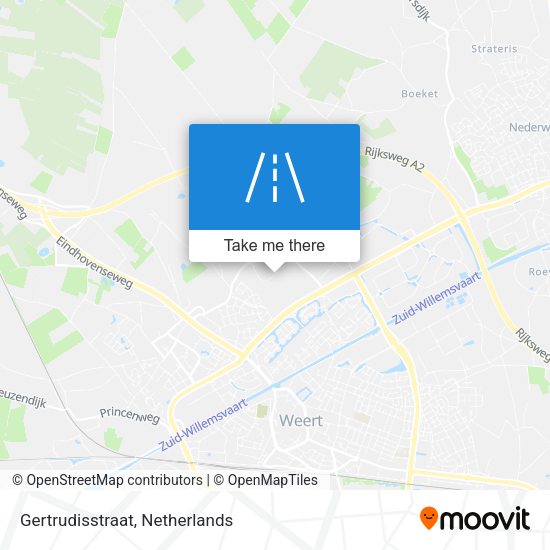 Gertrudisstraat map