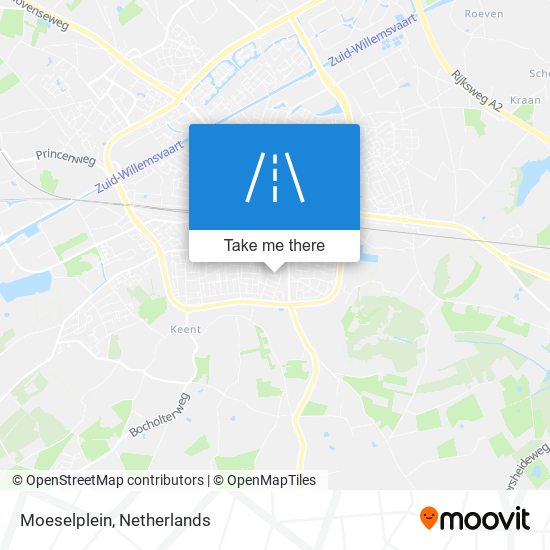 Moeselplein map