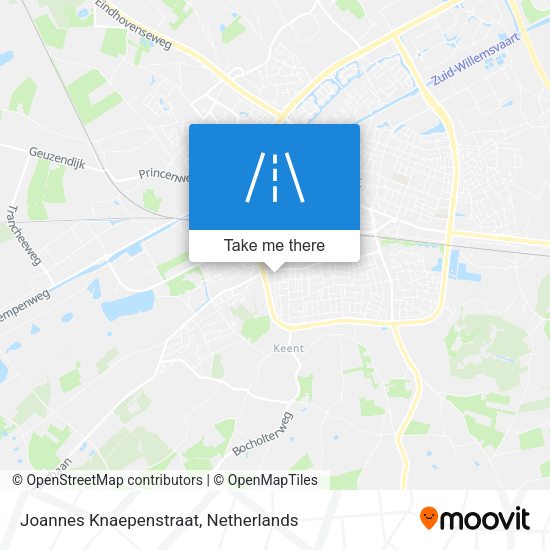 Joannes Knaepenstraat map