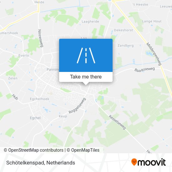 Schötelkenspad map