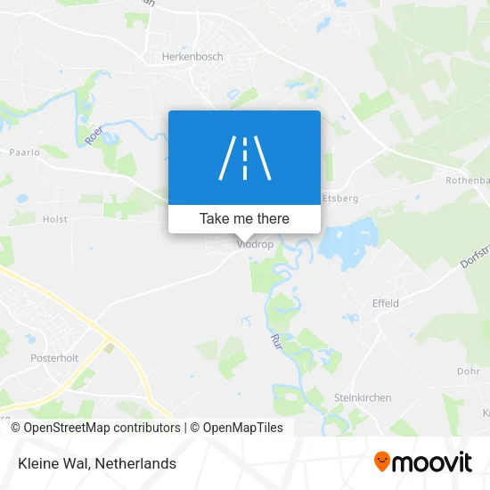 Kleine Wal map