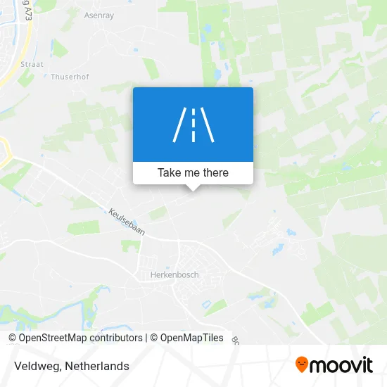 Veldweg map