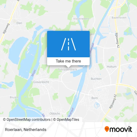 Roerlaan map