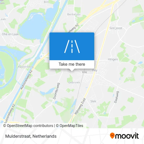 Mulderstraat map