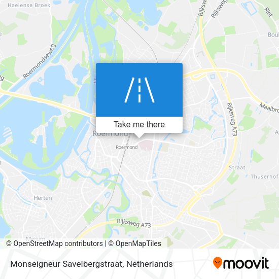 Monseigneur Savelbergstraat map