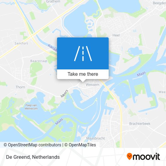 De Greend map