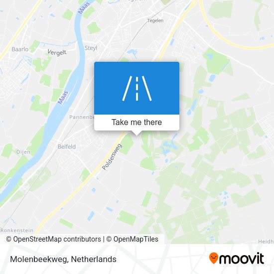 Molenbeekweg map