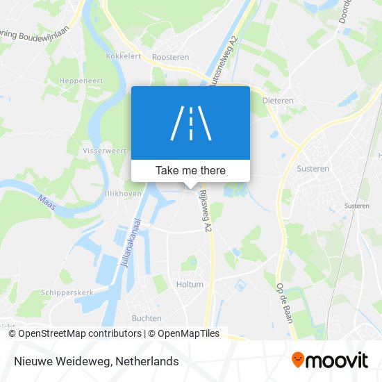 Nieuwe Weideweg Karte