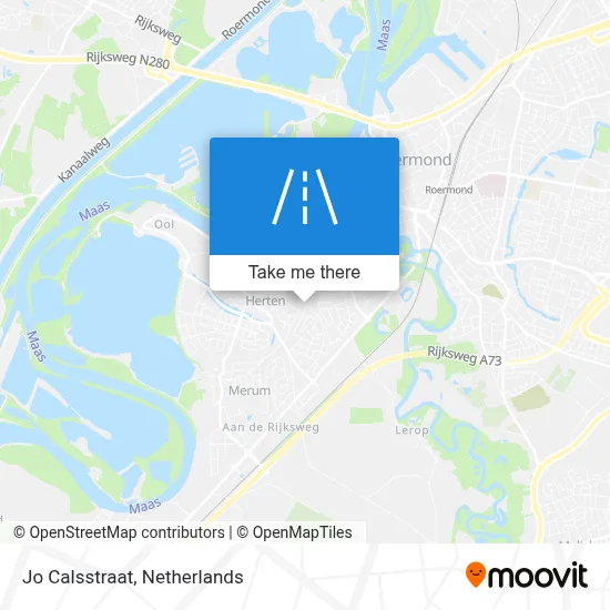 Jo Calsstraat map