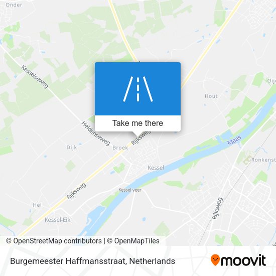 Burgemeester Haffmansstraat map