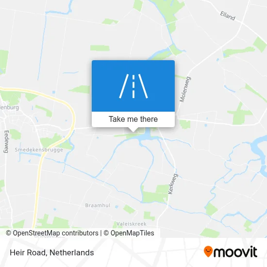 Heirweg map