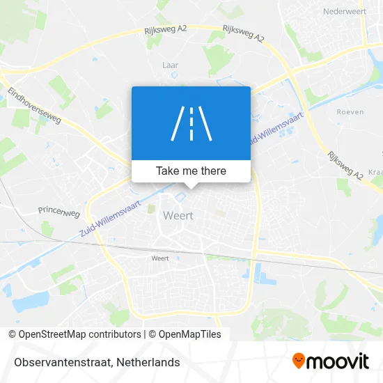 Observantenstraat map