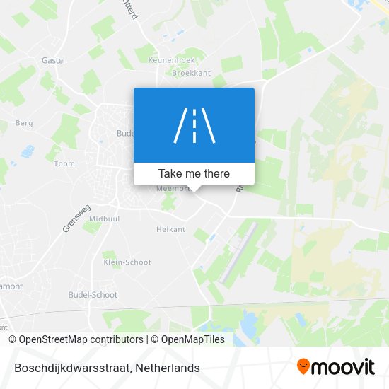 Boschdijkdwarsstraat map