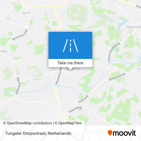 Tungeler Dorpsstraat map