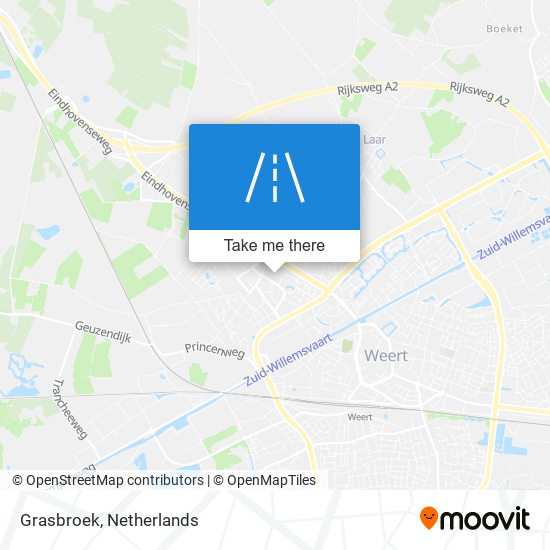 Grasbroek map