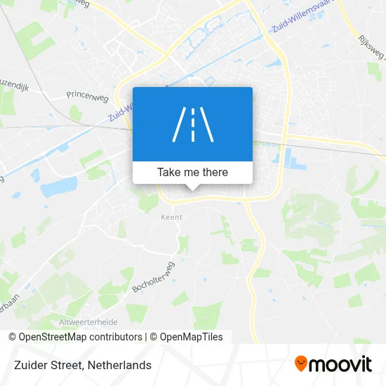 Zuiderstraat map