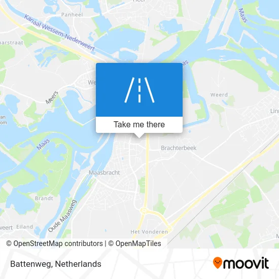 Battenweg map