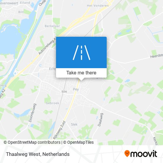 Thaalweg West map