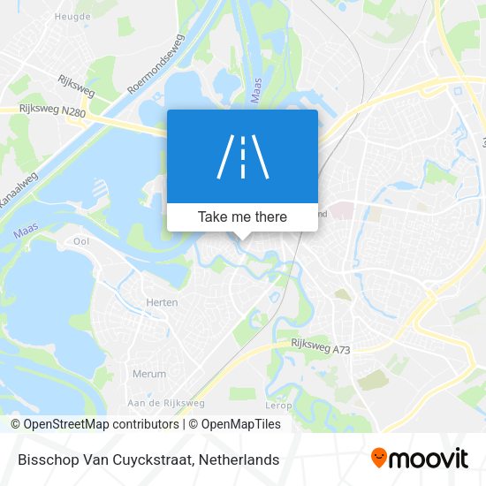 Bisschop Van Cuyckstraat map